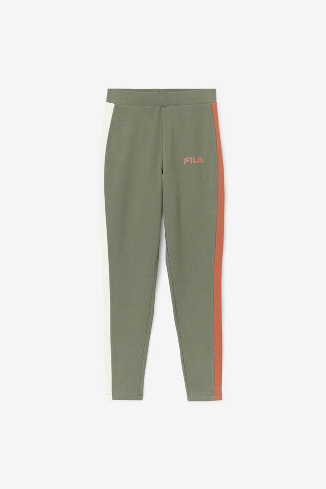 Fila Legging Womens Olive - Mercy - Philippines 9504713-ZX